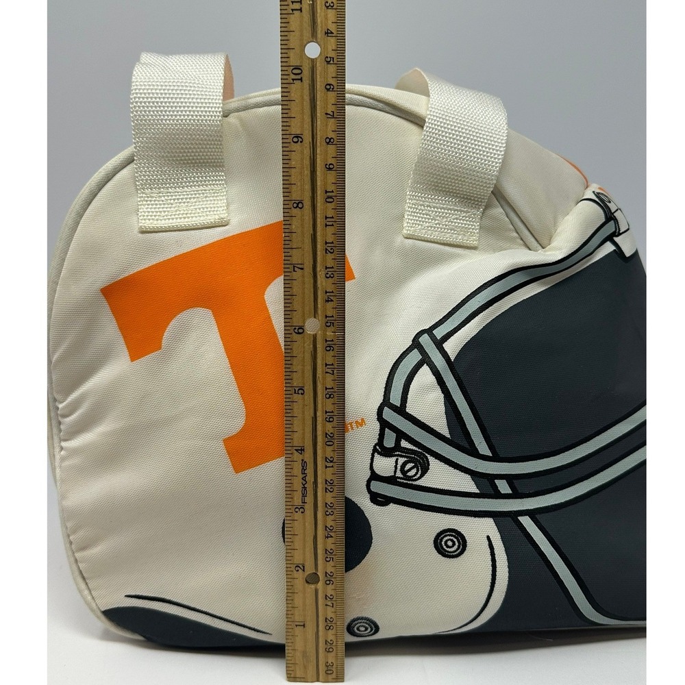 NWT Tennessee Volunteers Insulated Lunch Bag Helmet Graphic Orange White NCAA - Picture 11 of 11